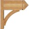 Ekena Millwork Thorton Rough Sawn Arts and Crafts Outlooker, Western Red Cedar, 8"W x 18"D x 18"H OUT08X18X18THR03RWR - alternate 3
